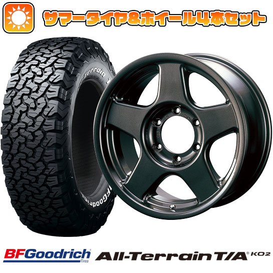 【新品国産6穴139.7車】 夏タイヤ ホイール4本セット 235/85R16 BFグッドリッチ オールテレーンT/A KO2 RWL/RBL 4x4 ブラッドレー V 16インチ :arktire 11802 148199 22219 22219:アークタイヤ