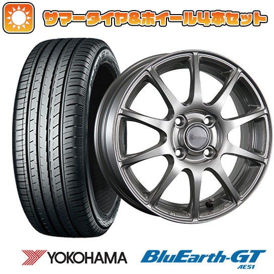 185/60R15 夏タイヤ ホイール４本セット (4/100車用) YOKOHAMA ブルーアース GT AE51 ブリヂストン エコフォルム SE 23 15インチ :arktire 1901 151965 28575 28575:アークタイヤ