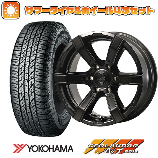 【新品国産6穴139.7車】 夏タイヤ ホイール4本セット 265/60R18 ヨコハマ ジオランダー A/T G015 RBL クール ジャパン ヴェルズ クロス X6 18インチ : arktire 16581 147159 22899 22899 : アークタイヤ