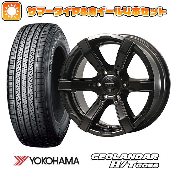 【新品国産6穴139.7車】 夏タイヤ ホイール4本セット 285/60R18 ヨコハマ ジオランダー H/T G056 クール ジャパン ヴェルズ クロス X6 18インチ : arktire 16581 147159 21369 21369 : アークタイヤ