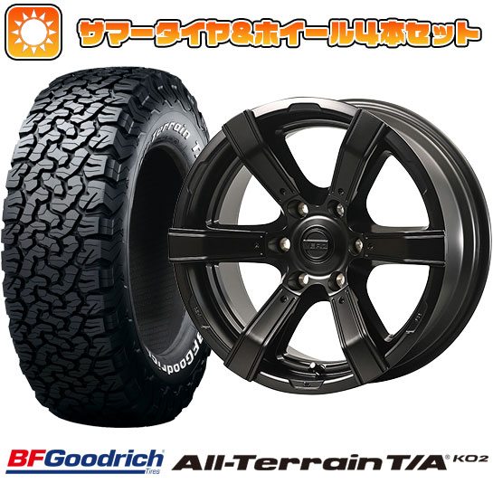 【新品国産6穴139.7車】 夏タイヤ ホイール4本セット 285/60R18 BFグッドリッチ オールテレーンT/A KO2 RWL/RBL クール ジャパン ヴェルズ クロス X6 18インチ :arktire 16581 147159 23752 23752:アークタイヤ