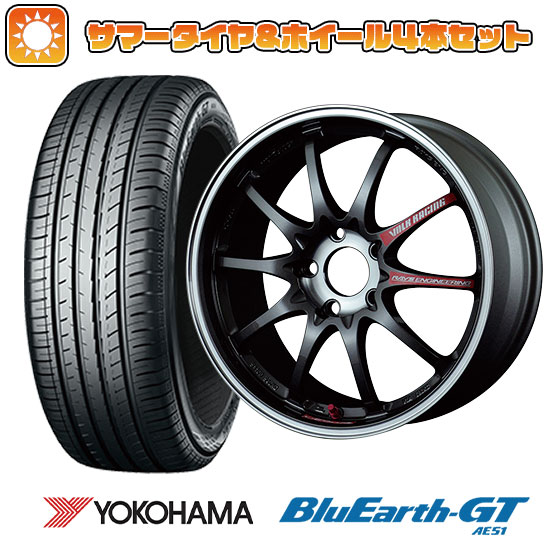 225/45R18 夏タイヤ ホイール４本セット (5/114車用) YOKOHAMA ブルーアース GT AE51 レイズ ボルクレーシング CE28 SL 18インチ : arktire 1261 139358 28539 28539 : アークタイヤ