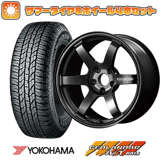 225/60R18 夏タイヤ ホイール４本セット (5/114車用) YOKOHAMA ジオランダー A/T G015 RBL レイズ ボルクレーシング TE37 サーガ S plus 18インチ :arktire 1341 139412 31742 31742:アークタイヤ