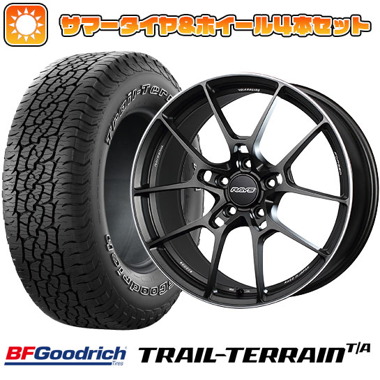 225/55R18 夏タイヤ ホイール４本セット (5/114車用) BFグッドリッチ トレールテレーンT/A ORBL レイズ ボルクレーシング G025 18インチ :arktire 1321 139359 36808 36808:アークタイヤ