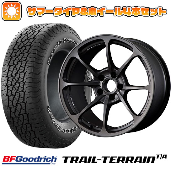 225/60R18 夏タイヤ ホイール４本セット (5/114車用) BFグッドリッチ トレールテレーンT/A ORBL レイズ ボルクレーシング NE24 18インチ :arktire 1341 139402 36811 36811:アークタイヤ