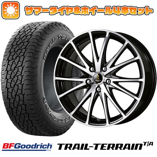 235/55R18 夏タイヤ ホイール４本セット (5/114車用) BFグッドリッチ トレールテレーンT/A ORBL タカイチ セプティモG03 18インチ :arktire 1303 152449 36809 36809:アークタイヤ