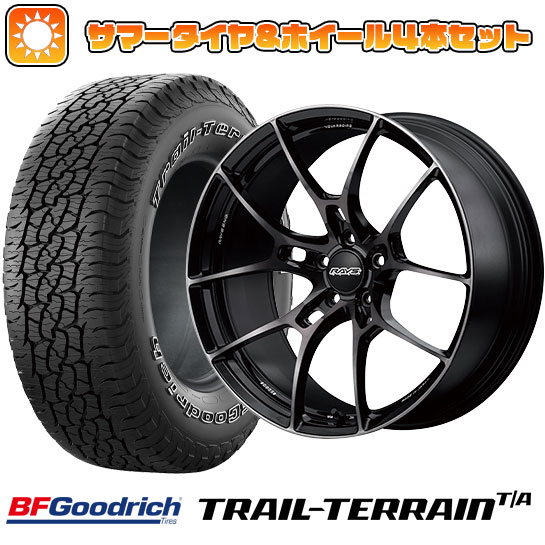 225/55R18 夏タイヤ ホイール４本セット (5/114車用) BFグッドリッチ トレールテレーンT/A ORBL レイズ ボルクレーシング G025 LTD 18インチ :arktire 1321 153956 36808 36808:アークタイヤ