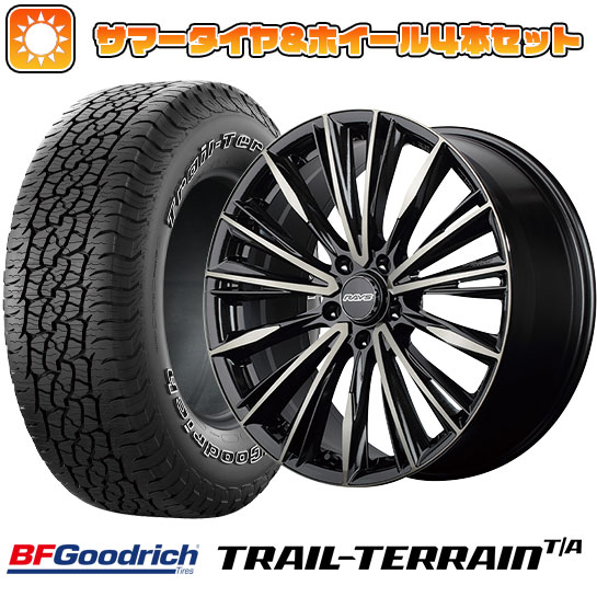 225/60R18 夏タイヤ ホイール４本セット (5/114車用) BFグッドリッチ トレールテレーンT/A ORBL レイズ VERSUS ヴォウジェ LIMITED (6EZ) 18インチ :arktire 1341 154153 36811 36811:アークタイヤ