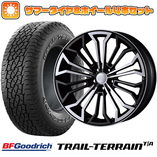 235/55R18 夏タイヤ ホイール４本セット (5/114車用) BFグッドリッチ トレールテレーンT/A ORBL エンケイ オールエイト【限定】 18インチ :arktire 1303 154178 36809 36809:アークタイヤ