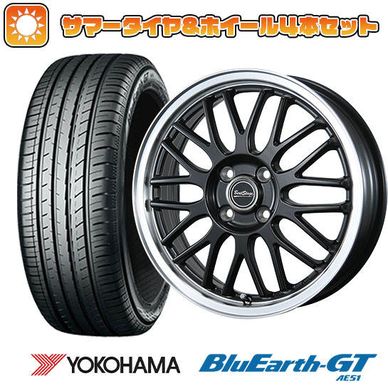 165/55R15 夏タイヤ ホイール４本セット 軽自動車用（N BOX タント スペーシア） YOKOHAMA ブルーアース GT AE51 ブレスト ビートステージ MT C 15インチ :arktire 21761 154099 28574 28574:アークタイヤ