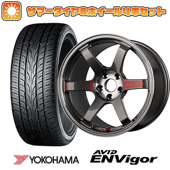 225/40R18 夏タイヤ ホイール４本セット (5/114車用) YOKOHAMA エイビッド エンビガーS321 レイズ ボルクレーシング TE37 サーガ SL 18インチ : arktire 1131 139428 38559 38559 : アークタイヤ