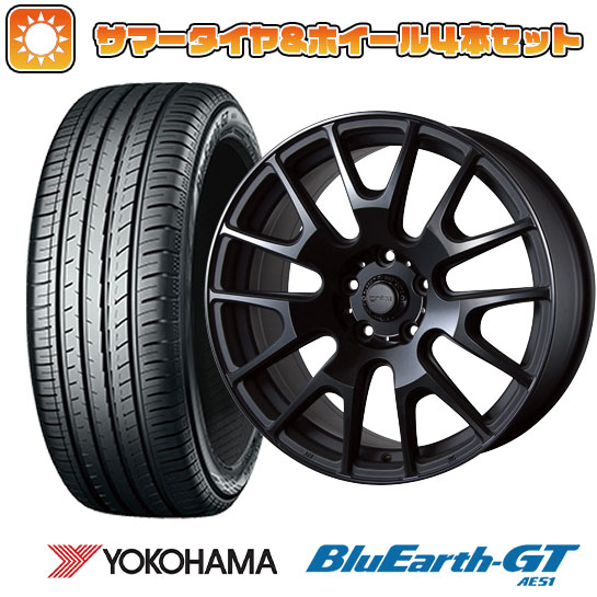 225/40R18 夏タイヤ ホイール４本セット (5/114車用) YOKOHAMA ブルーアース GT AE51 MLJ イグナイト エクストラック 数量限定 18インチ :arktire 1131 152308 28537 28537:アークタイヤ