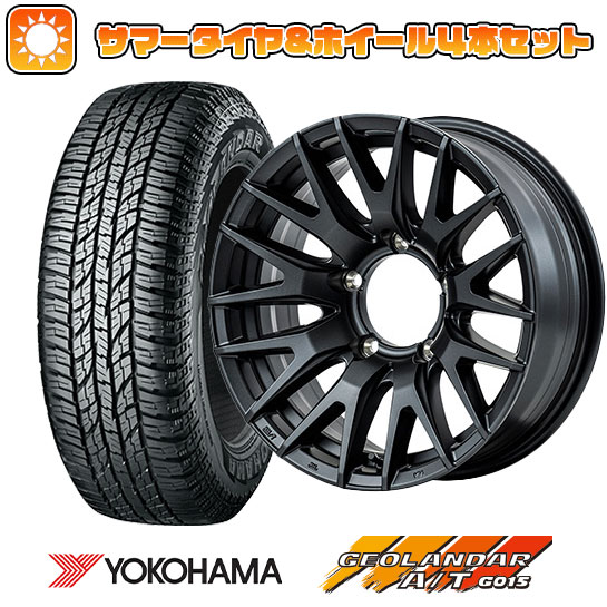 【新品】ジムニーシエラ 夏タイヤ ホイール４本セット 215/70R16 ヨコハマ ジオランダー A/T G015 RBL MID RMP 029F 16インチ :arktire 16701 154555 24494 24494:アークタイヤ