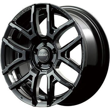 225/55R18 夏タイヤ ホイール４本セット (5/114車用) MILEVER レンジツアープラスMU069（限定） レイズ デイトナ F6ドライブ 18インチ :arktire 1321 139772 41799 41799:アークタイヤ