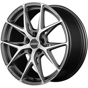 225/40R18 夏タイヤ ホイール４本セット (5/100車用) DELINTE DH2(限定) レイズ VERSUS クラフトコレクション VV21S (M4) 18インチ :arktire 2287 147162 24020 24020:アークタイヤ