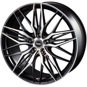 【新品国産5穴114.3車】 夏タイヤ ホイール４本セット 225/45R18 ミレバー スポーツマクロ MA349（限定） インターミラノ ボルテック ユーロメッシュ 18インチ :arktire 1261 113564 41779 41779:アークタイヤ