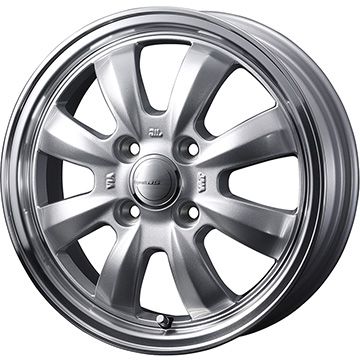 175/55R15 オールシーズンタイヤ ホイール４本セット (4/100車用) KUMHO マーシャル MH22 オールシーズン(限定) ウェッズ グラフト 8S 15インチ :arktire 11401 150471 42229 42229:アークタイヤ