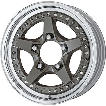 【新品】ジムニーシエラ 夏タイヤ ホイール4本セット 225/70R16 グリップマックス MUD RAGER/T MAX RWL(限定2022年製) ワーク クラッグ ガルバトレ2 16インチ｜ark-tire