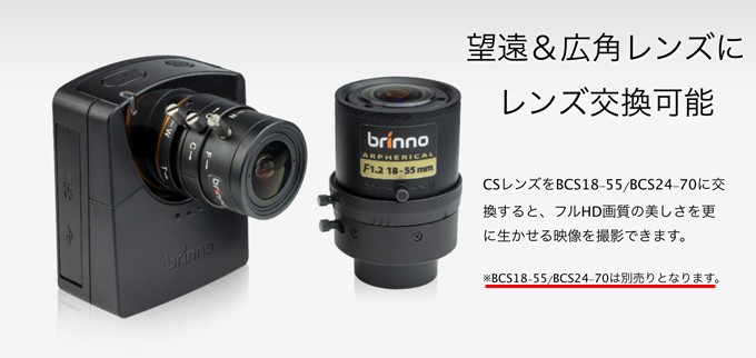 タイムラプスカメラTLC2000替えレンズ