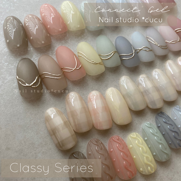 10色セット パステル】Nail studio *cucu コラボカラー コネクトジェル