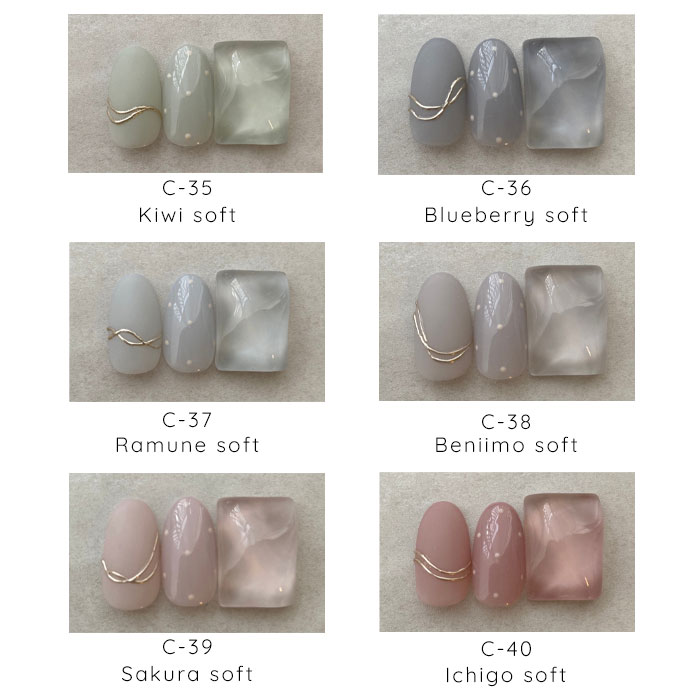 10色セット パステル】Nail studio *cucu コラボカラー コネクトジェル