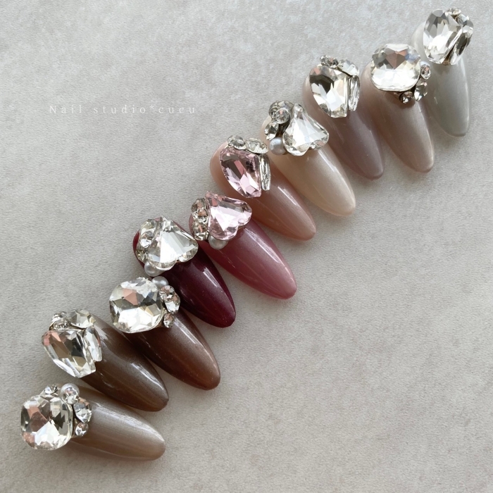 Nail studio *cucu コラボカラー【 パールカラー】10色セット 美パール