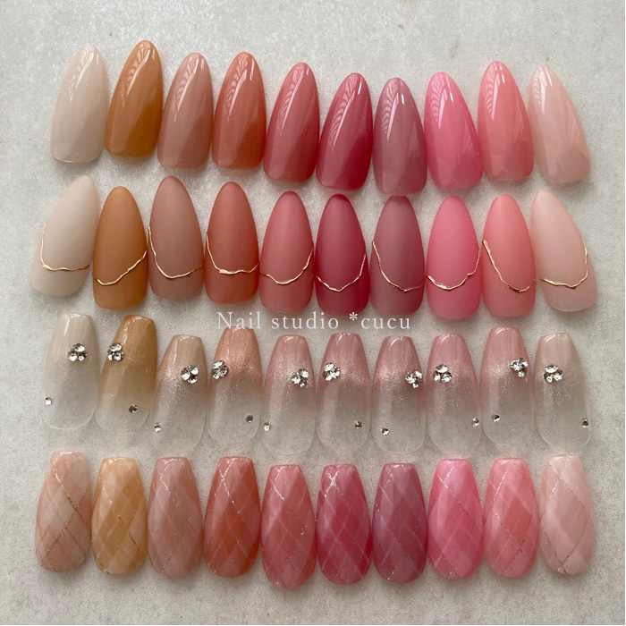 艶めきエイジレスカラー Nail studio *cucu コラボカラー【Classy