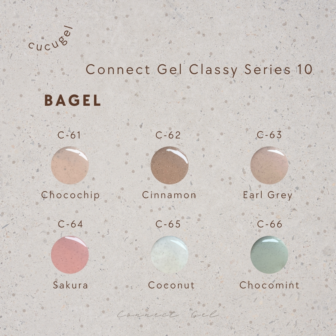 ベーグルシリーズ Nail studio *cucu コラボカラー10弾【 bagel Series