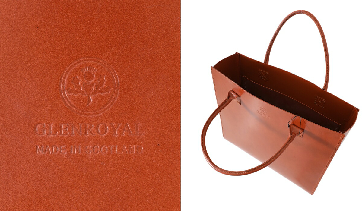 GLENROYAL / グレンロイヤル ： BRIDLE LEATHER BIG TOTE BAG 全