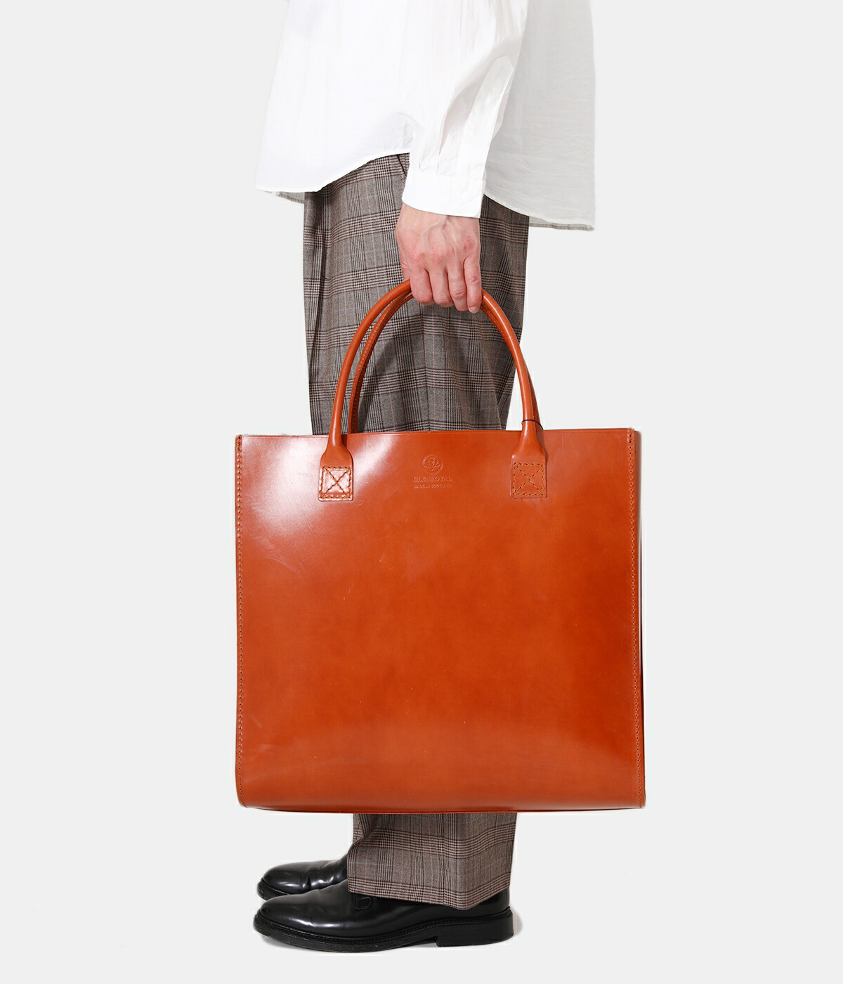 GLENROYAL / グレンロイヤル ： BRIDLE LEATHER BIG TOTE