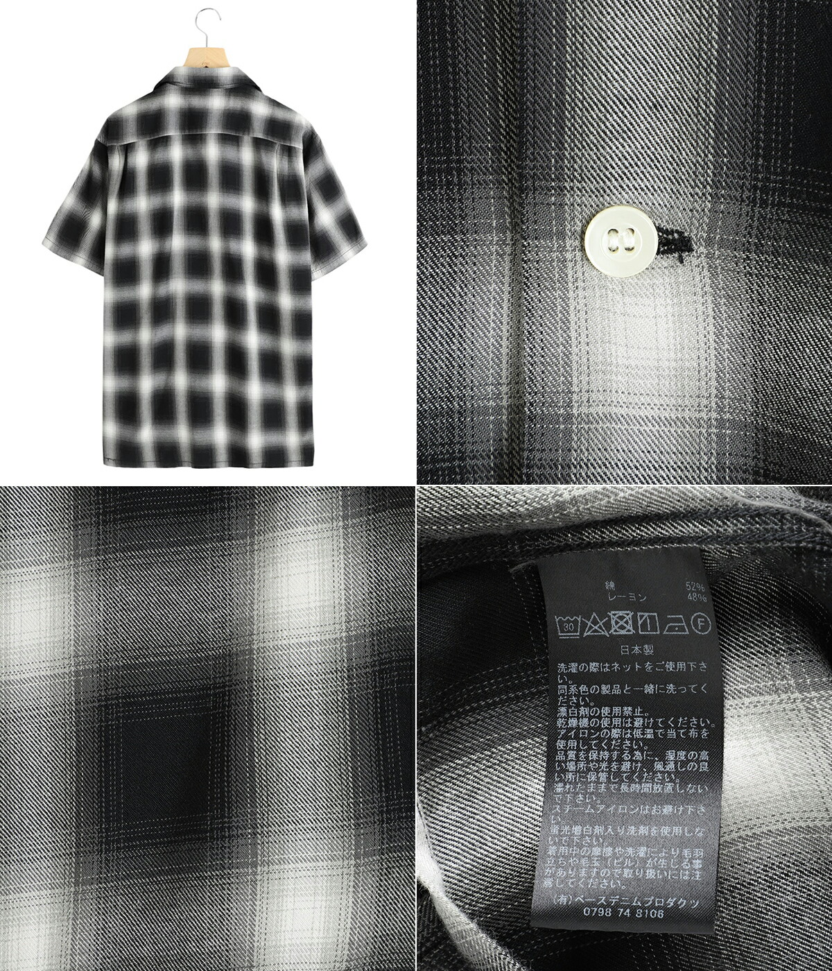 orSlow / オアスロウ ： OMBRE CHECK SHORT SLEEVE SHIRT 01