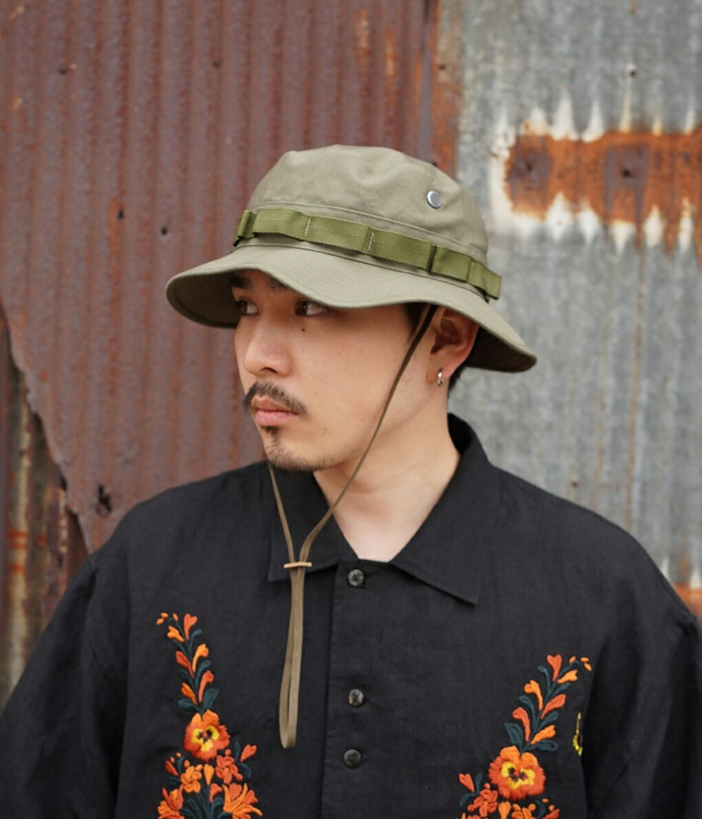 orSlow / オアスロウ ： US ARMY JUNGLE HAT ： 03--023-76 : 03--023