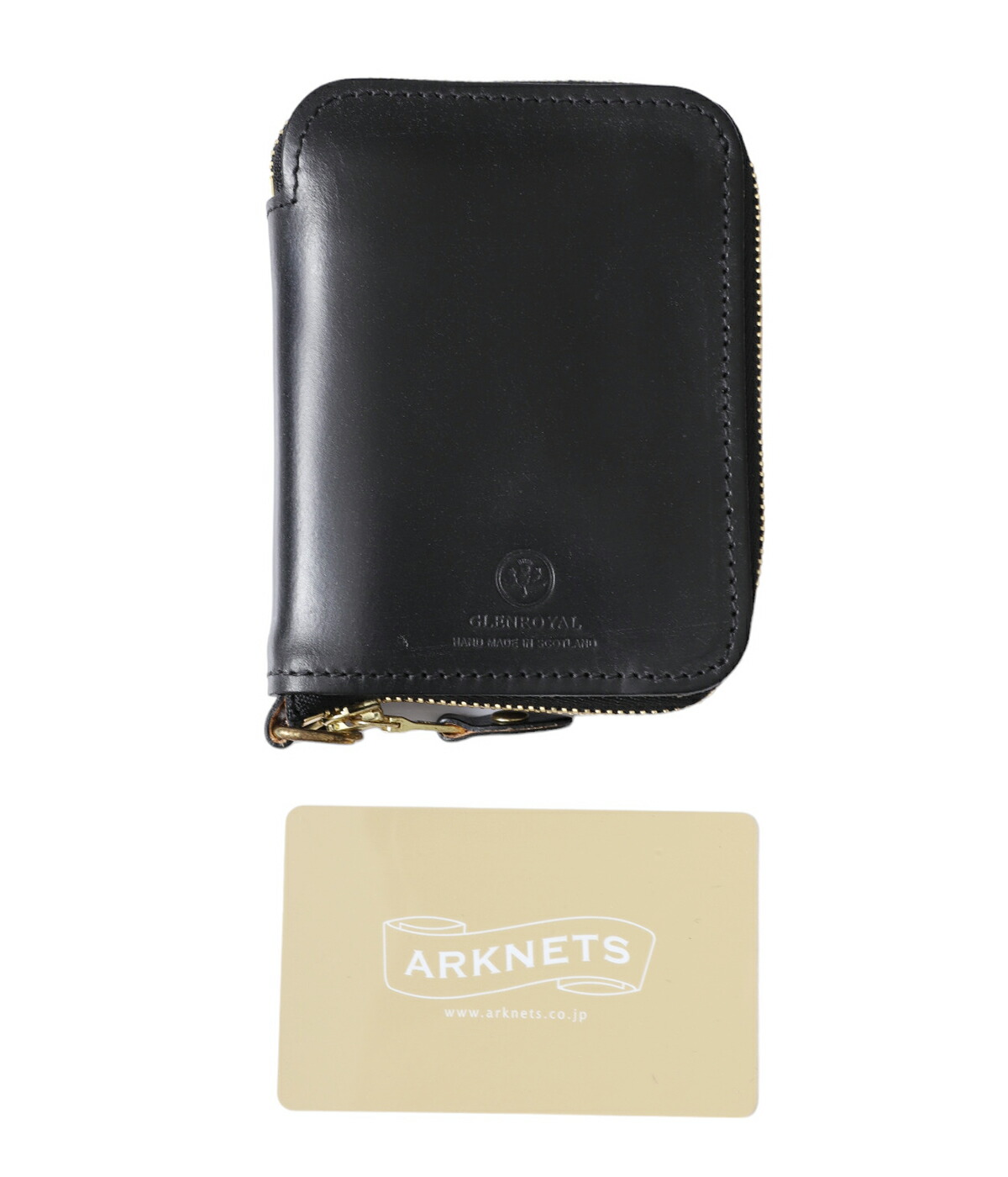 GLENROYAL / グレンロイヤル ： ZIP AROUND SMALL WALLET 全2色