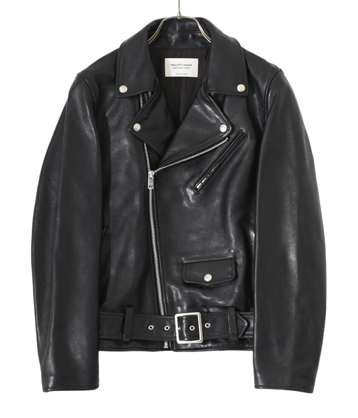 beautiful people / ビューティフルピープル ： 【レディース】vintage leather THE/ a riders  jacket ： 1001402821 : 1001402821 : ARKnets - 通販 - Yahoo!ショッピング