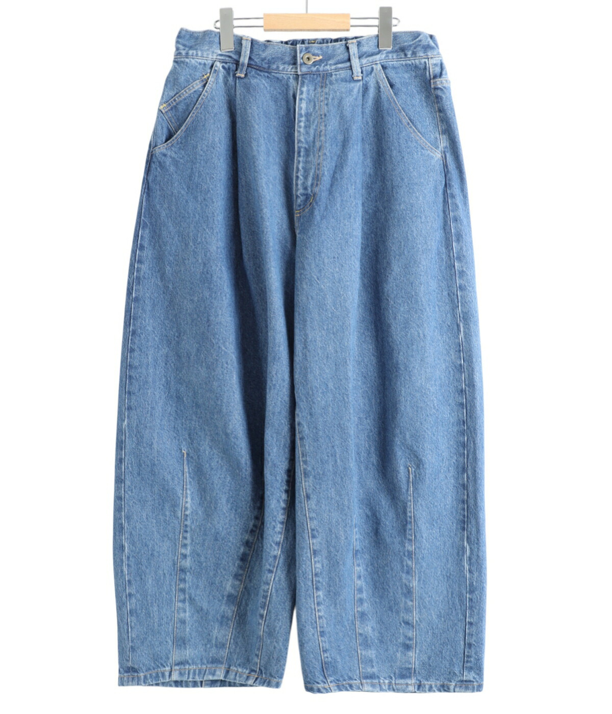 is-ness（イズネス） ： 5PK BALLOON PANTS(Enzyme Wash) / 全2色