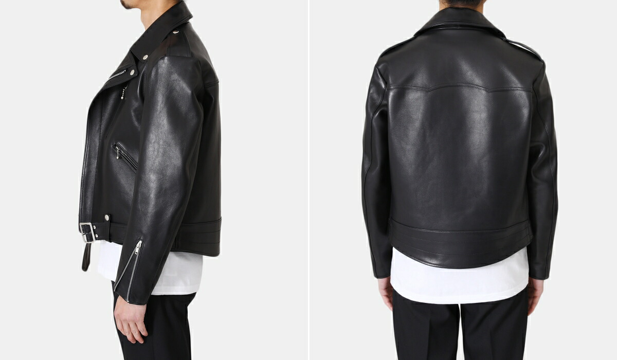 Scye / サイ ベーシックス ： Lamb Skin Leather Belted Biker Jacket ： 1122-63000 :  1122-63000 : ARKnets - 通販 - Yahoo!ショッピング