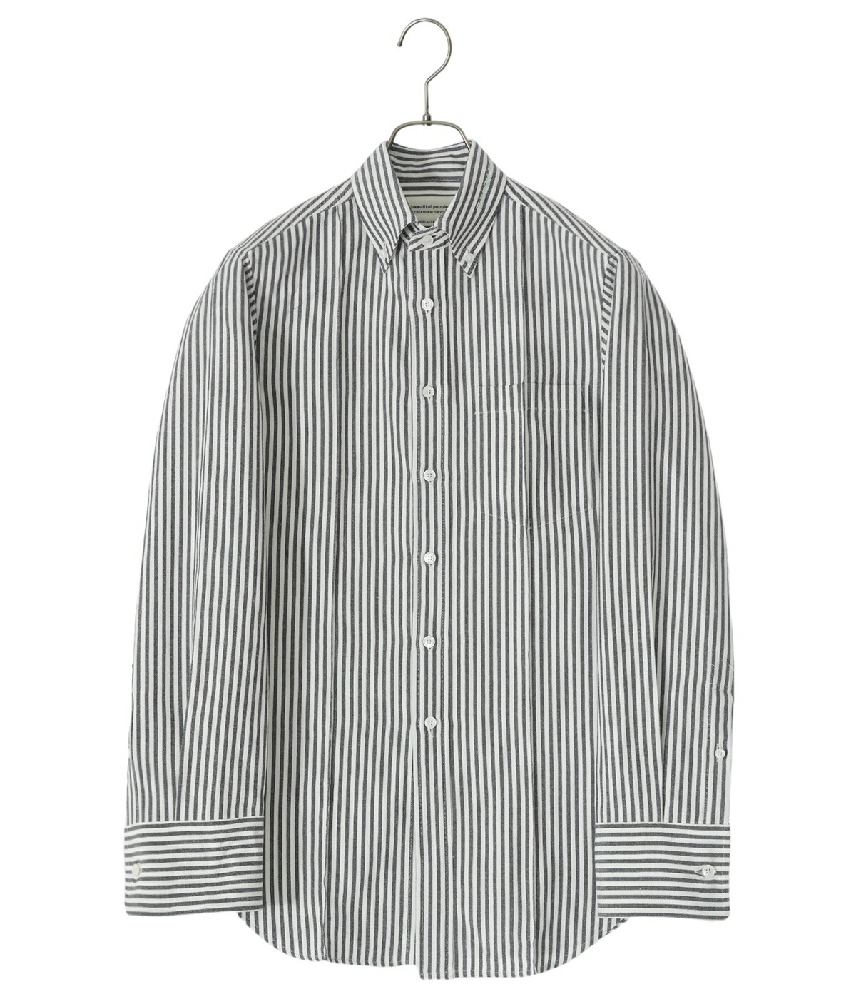 美品 beautiful peopleポロニット ブルーグレー 160 M beautiful people online store（ビューティフルピープル