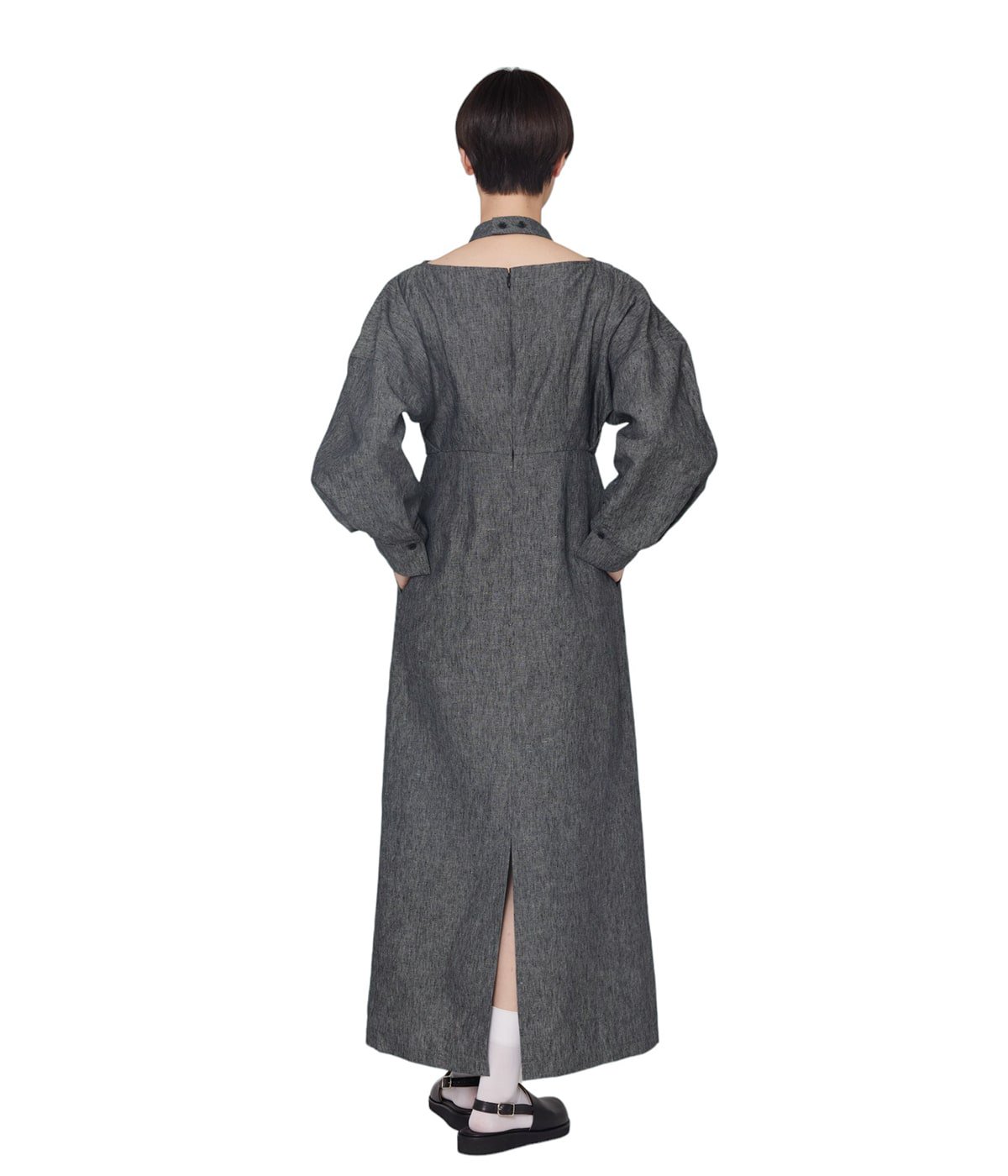 CLANE / クラネ ： 【レディース】HALTER LAYERED ONEPIECE