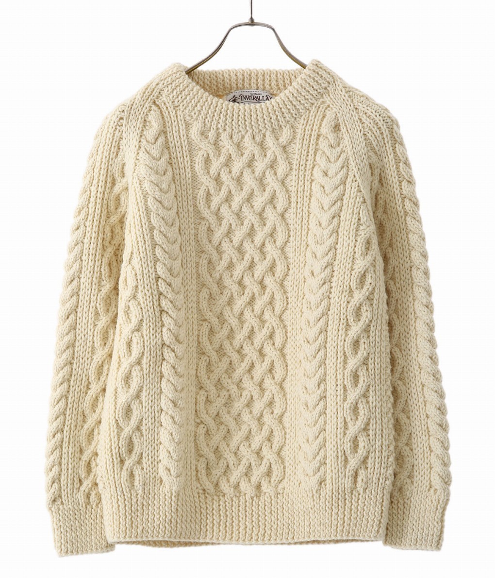 INVERALLAN / インバーアラン : Crewneck Sweater (Size 40.42) : 1a-crewneck-40-42  ARKnets - 通販 - PayPayモール