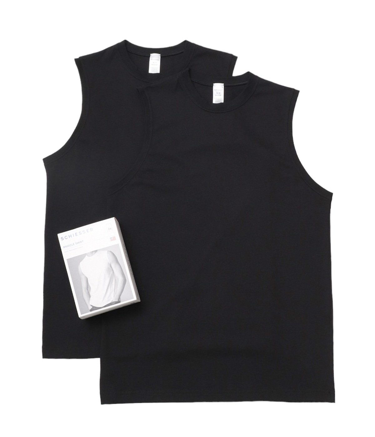 Schiesser Revival / シーサー・リバイバル ： AMERICAN T-SHIRTS Siglet 2PACK / 全2色 ： 228010 | Schiesser Revival | 01