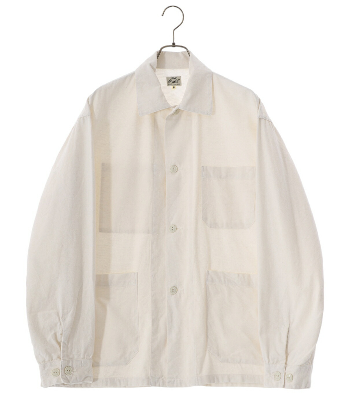東洋エンタープライズ GOLD / ゴールド ： COTTON/SILK NEP DUCK WORK JACKET / 全2色 ： 24A-GL15474の画像