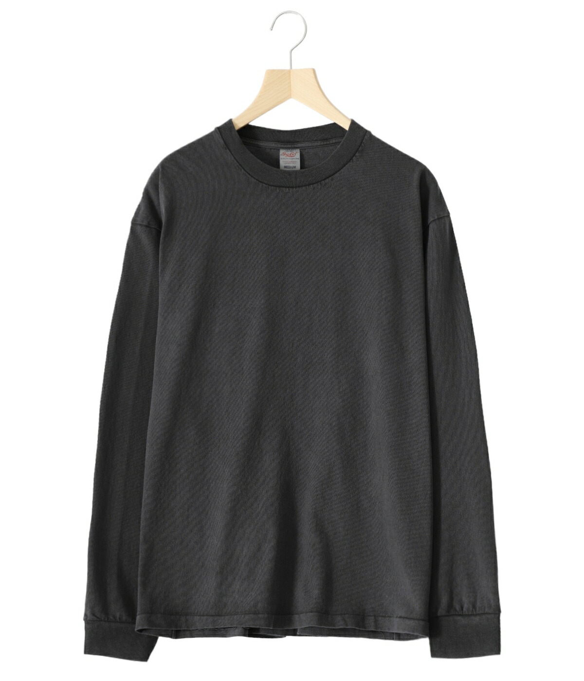 東洋エンタープライズ GOLD / ゴールド ： U.S. COTTON L/S REGULAR T-SHIRT PIGMENT DYED / 全3色 ： 24B-GL69419