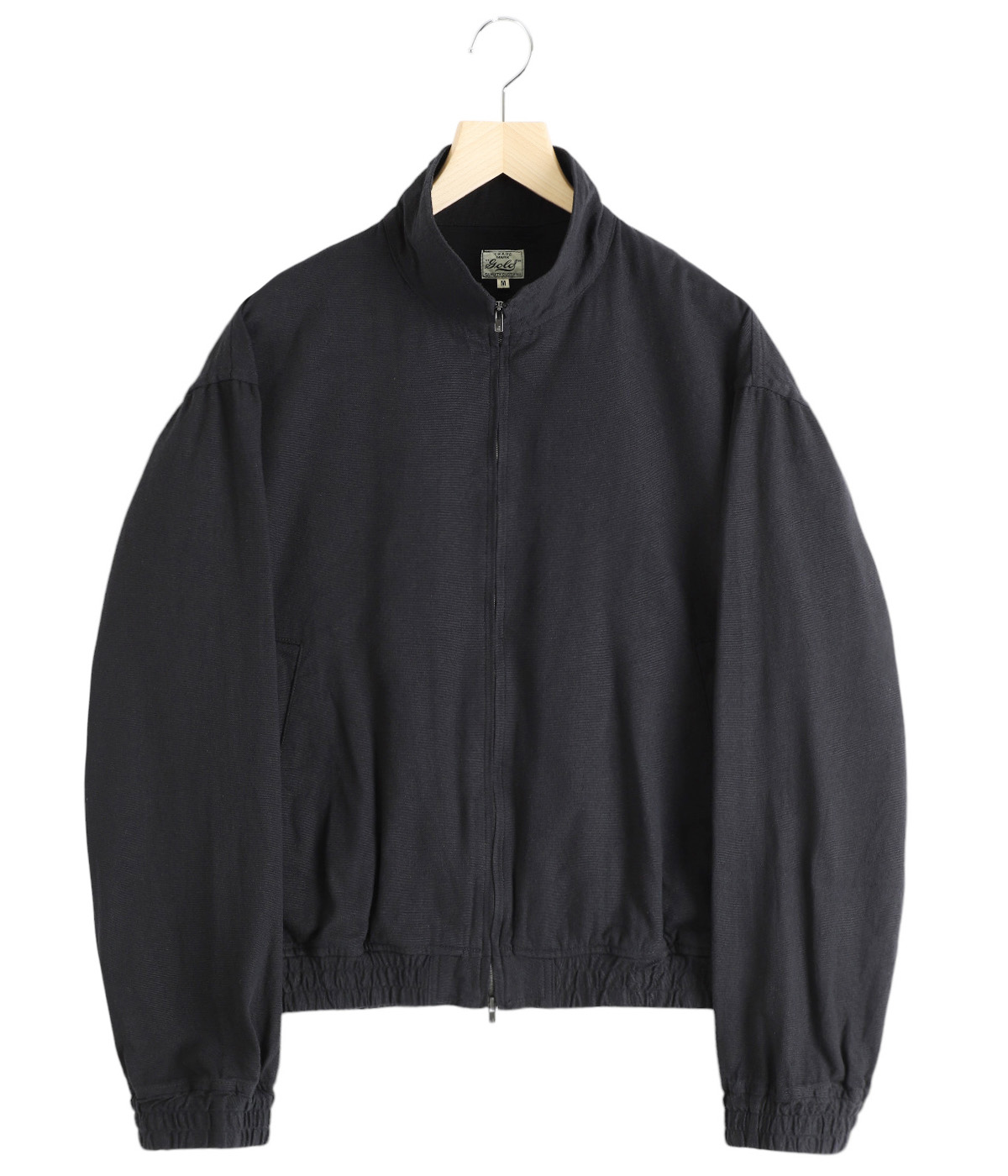 GOLD / ゴールド ： COTTON / SILK DUCK TRACK JACKET ： 25A-GL15699の画像