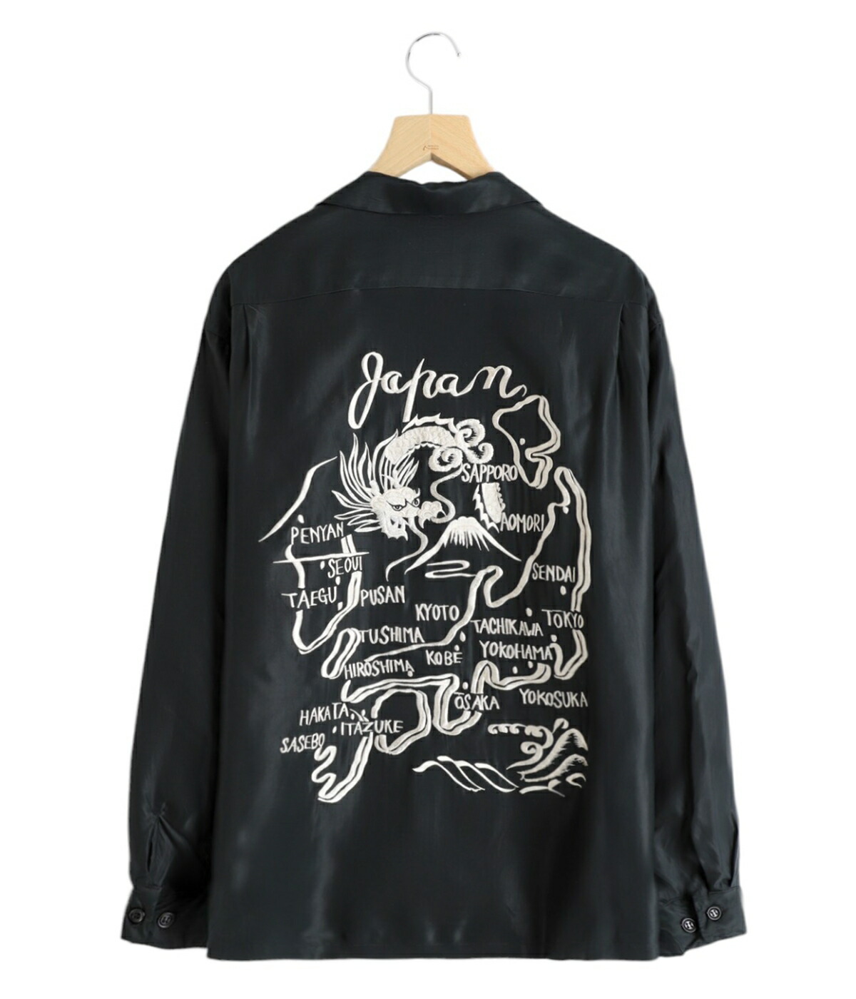 GOLD 東洋エンタープライズ / ゴールド ： ACETATE L/S SUKA SHIRT