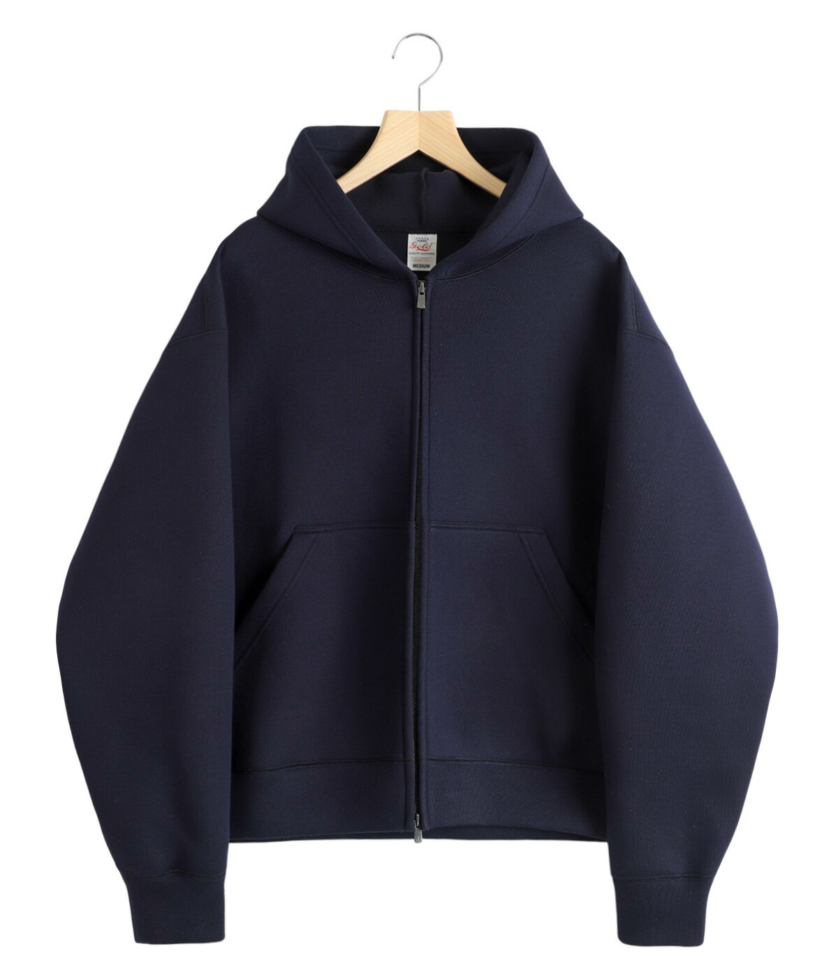 GOLD / ゴールド ： CARDBOARD KNIT ZIP PARKA / 全2色 ： 25B-GL15737_1