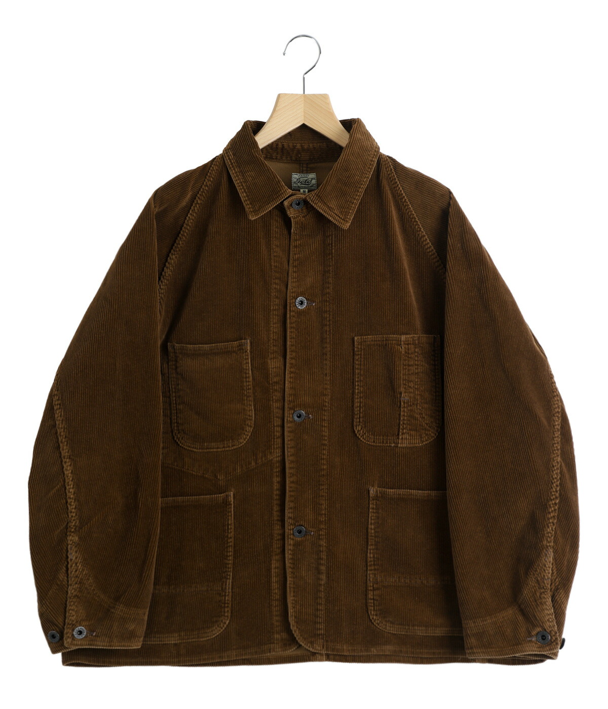 GOLD / ゴールド ： 9W CORDUROY WORK COAT 全2色 25B-GL15738
