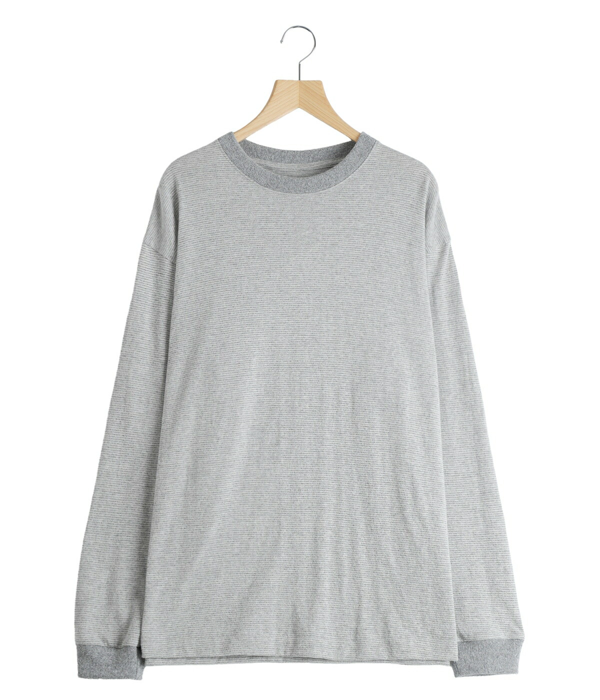 crepuscule（クレプスキュール） ： Border L/S Cutsew / 全2色 