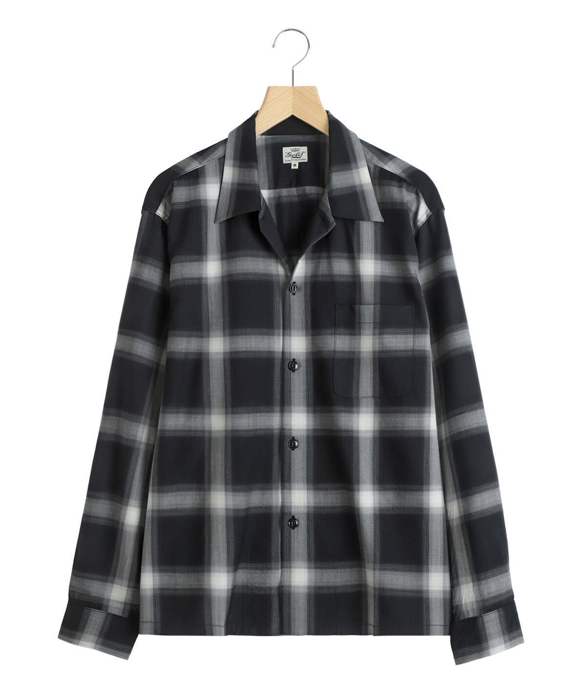 GOLD / ゴールド ： WOOL Super140s TROPICAL OPEN SHIRT ： 26A-GL29647の画像