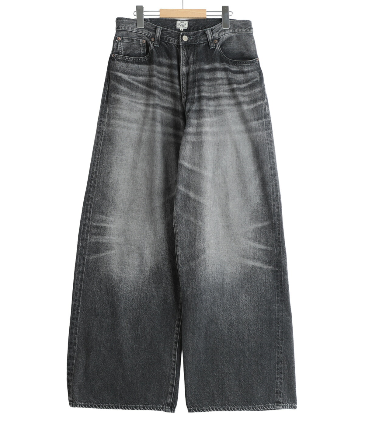 GOLD / ゴールド ： RECYCLED SUVIN COTTON YARN 11.5oz DENIM 5POCKET BAGGY PANTS VINTAGE WASHED / 全3色 ： 26A-GL42622Hの画像