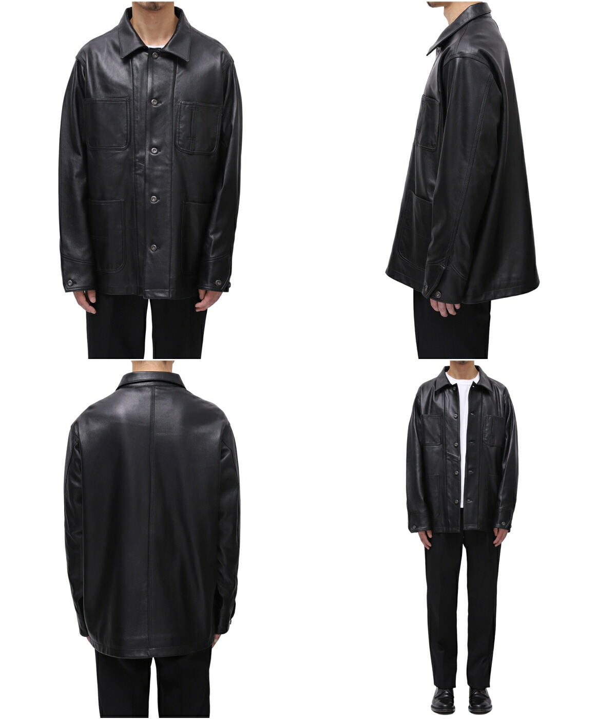 Schott / ショット ： LAMB LEATHER COVERALL JACKET ： 3111050